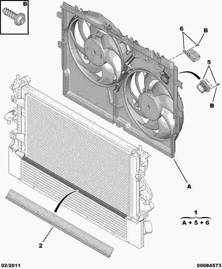 CITROËN 1267 J7 - Resistor, interior blower www.parts5.com