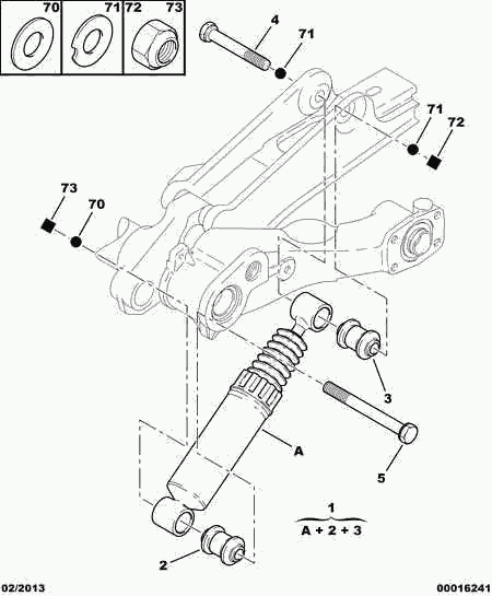 CITROËN (DF-PSA) 5206 N2 - Lengéscsillapító www.parts5.com