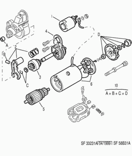 CITROËN 5835 C3 - STARTER-MOTOR DRIVE www.parts5.com