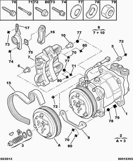 CITROËN 5750 TT - Pasek klinowy wielorowkowy www.parts5.com