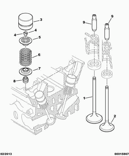 PEUGEOT (DF-PSA) 0956.38 - ENGINE VALVE STEM SEAL www.parts5.com