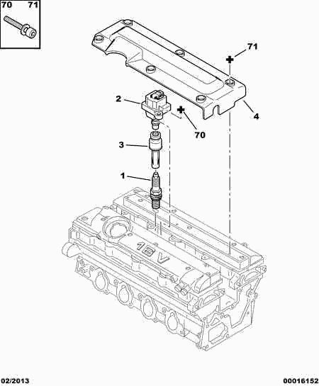 CITROËN 5960 04 - Spark Plug parts5.com