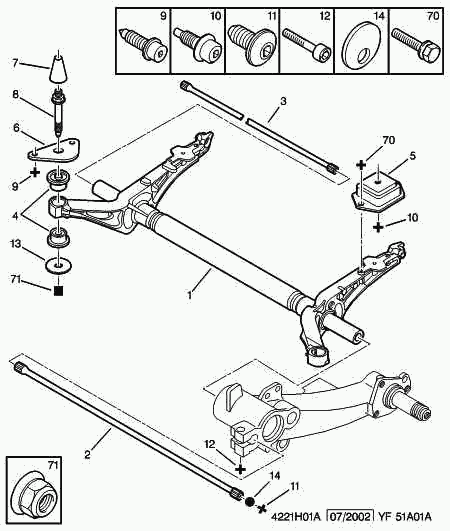 CITROËN 5152.62 - Suport,trapez www.parts5.com