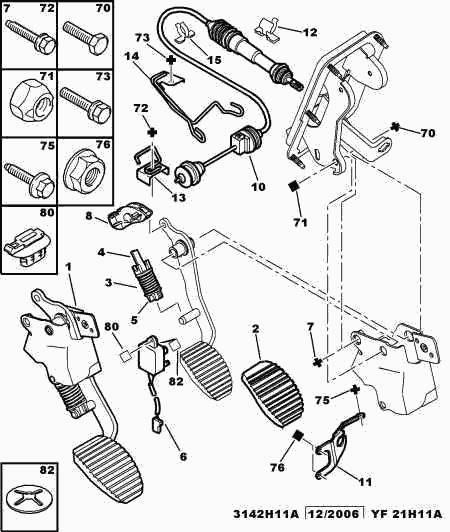 CITROËN 5037.39 - Hihnapyörän ruuvi www.parts5.com