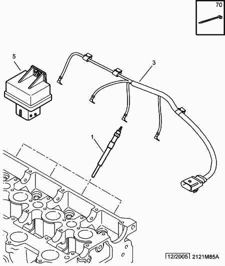 CITROËN 5960.A0 - Glow Plug parts5.com