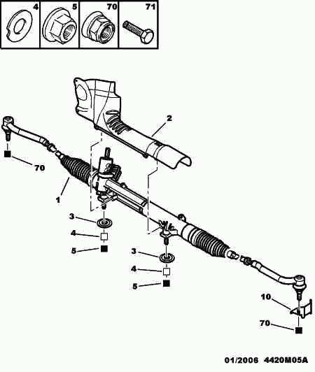 PEUGEOT 4000 SP - Rod / Strut, stabiliser www.parts5.com