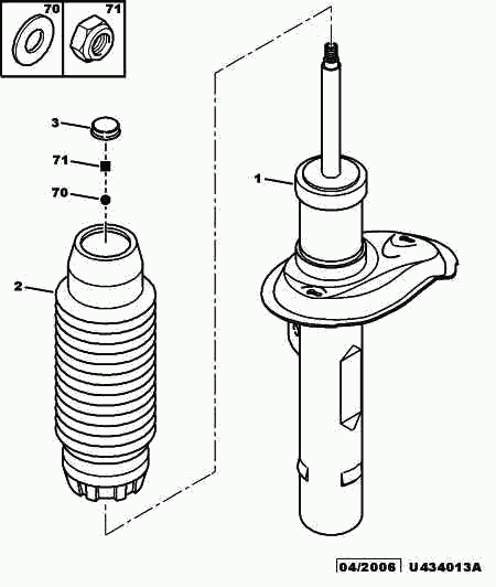 CITROËN 5202 PJ - Amortisör www.parts5.com