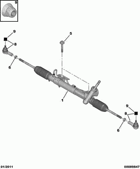 PEUGEOT 3817 74 - Ακρόμπαρο www.parts5.com