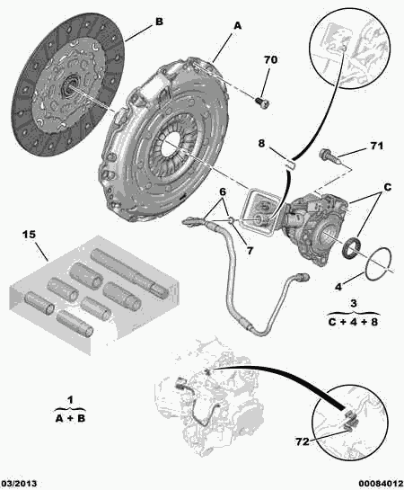 CITROËN 2052 Z1 - Clutch Kit www.parts5.com