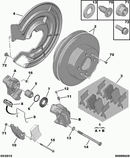 CITROËN 4400 L3 - Brake Caliper parts5.com