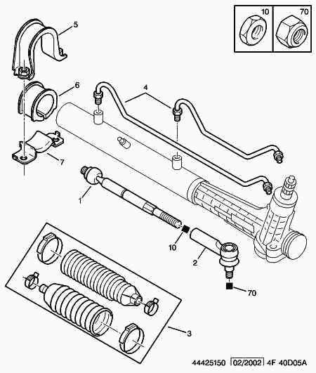 FIAT 4018 A4 - Аксиален шарнирен накрайник, напречна кормилна щанга www.parts5.com