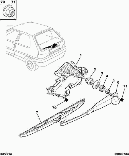 CITROËN 6426 AR - Metlica brisača www.parts5.com