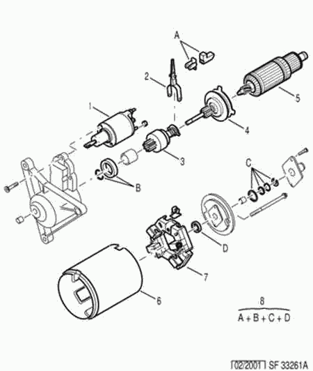 CITROËN 5835 B0 - Pinion electromotor www.parts5.com