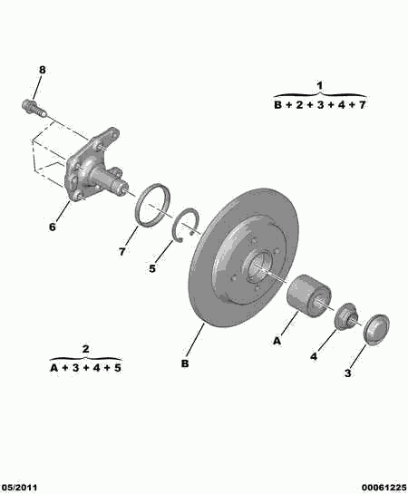 DS 3748 94 - Set rulment roata www.parts5.com