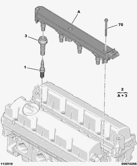 PEUGEOT 5960 F7 - Μπουζί www.parts5.com