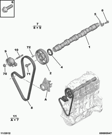 CITROËN 0816.F0 - Zahnriemen www.parts5.com