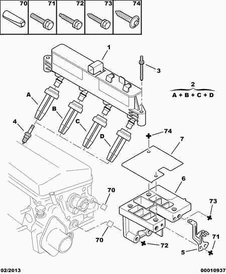 CITROËN 5963.18 - Ignition Coil www.parts5.com