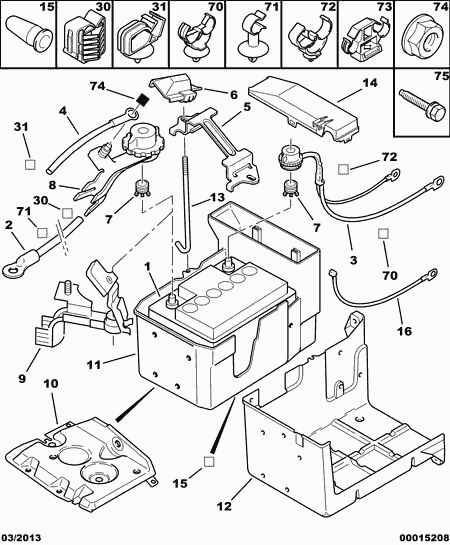 CITROËN/PEUGEOT 5600 X2 - Batería de arranque www.parts5.com