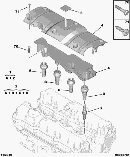 PEUGEOT (DF-PSA) 5960 58 - Spark Plug www.parts5.com