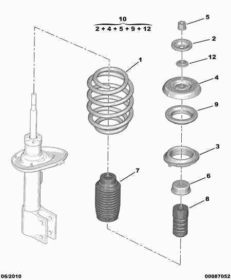 CITROËN 5002.PK - Coil Spring www.parts5.com