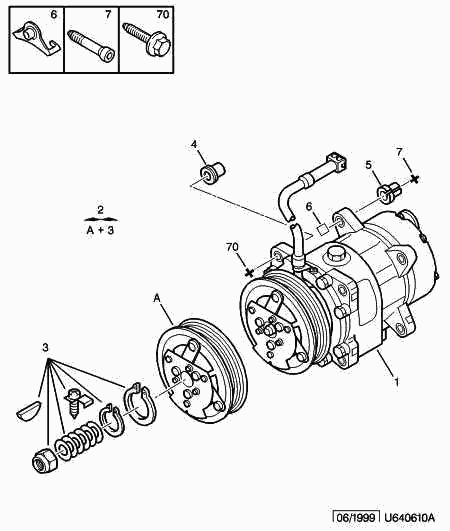 FIAT 6453 LR - Kompresör, klima sistemi www.parts5.com