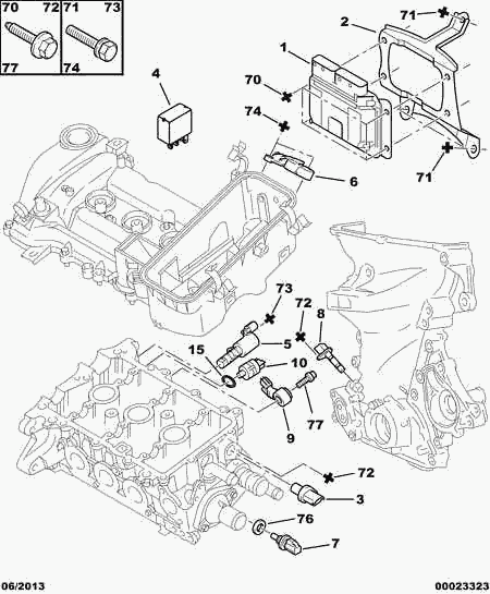 Alfa Romeo 1131.J1 - Sender Unit, oil pressure parts5.com