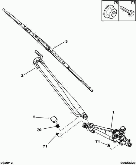 CITROËN 6426-CK - Klaasipuhastaja kumm www.parts5.com