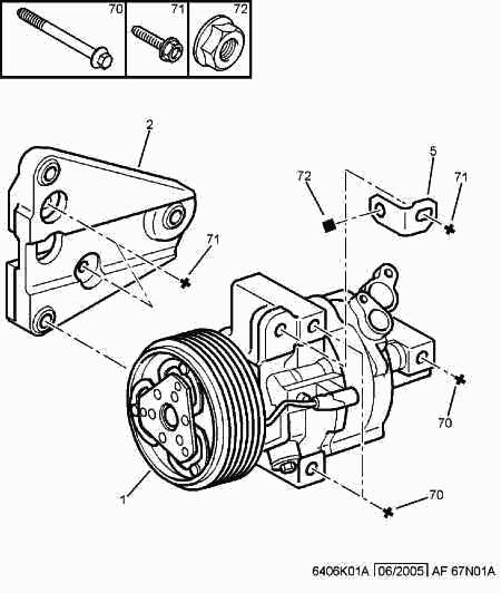 CITROËN/PEUGEOT 6453 QX - Compressor, air conditioning parts5.com