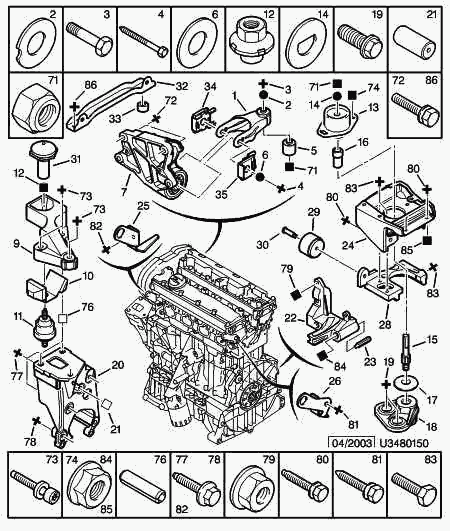 PEUGEOT 1806-49 - Lagerung, Motor www.parts5.com