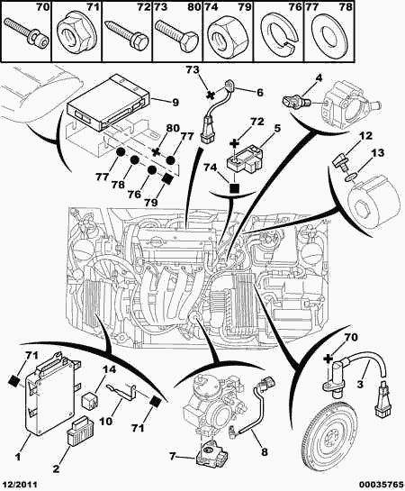 Peugeot Motorcycles 1920 4S - Sensor, boost pressure www.parts5.com