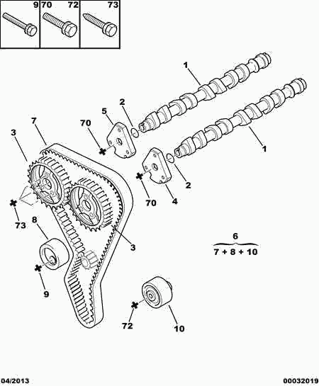 CITROËN 0829.69 - Zatezač, zupčasti kaiš www.parts5.com