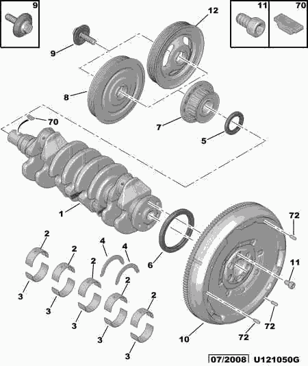 PEUGEOT 0532.R7 - Clutch Kit parts5.com