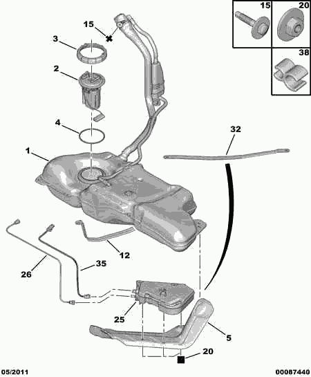 PEUGEOT (DF-PSA) 16 063 402 80 - Injection Unit, central injection www.parts5.com