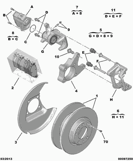 CITROËN 16 095 830 80 - Brake Disc parts5.com