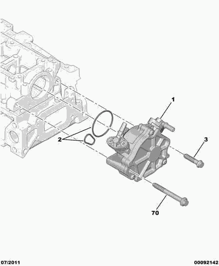 CITROËN/PEUGEOT 98 040 218 80 - Pump,pidurisüsteem parts5.com