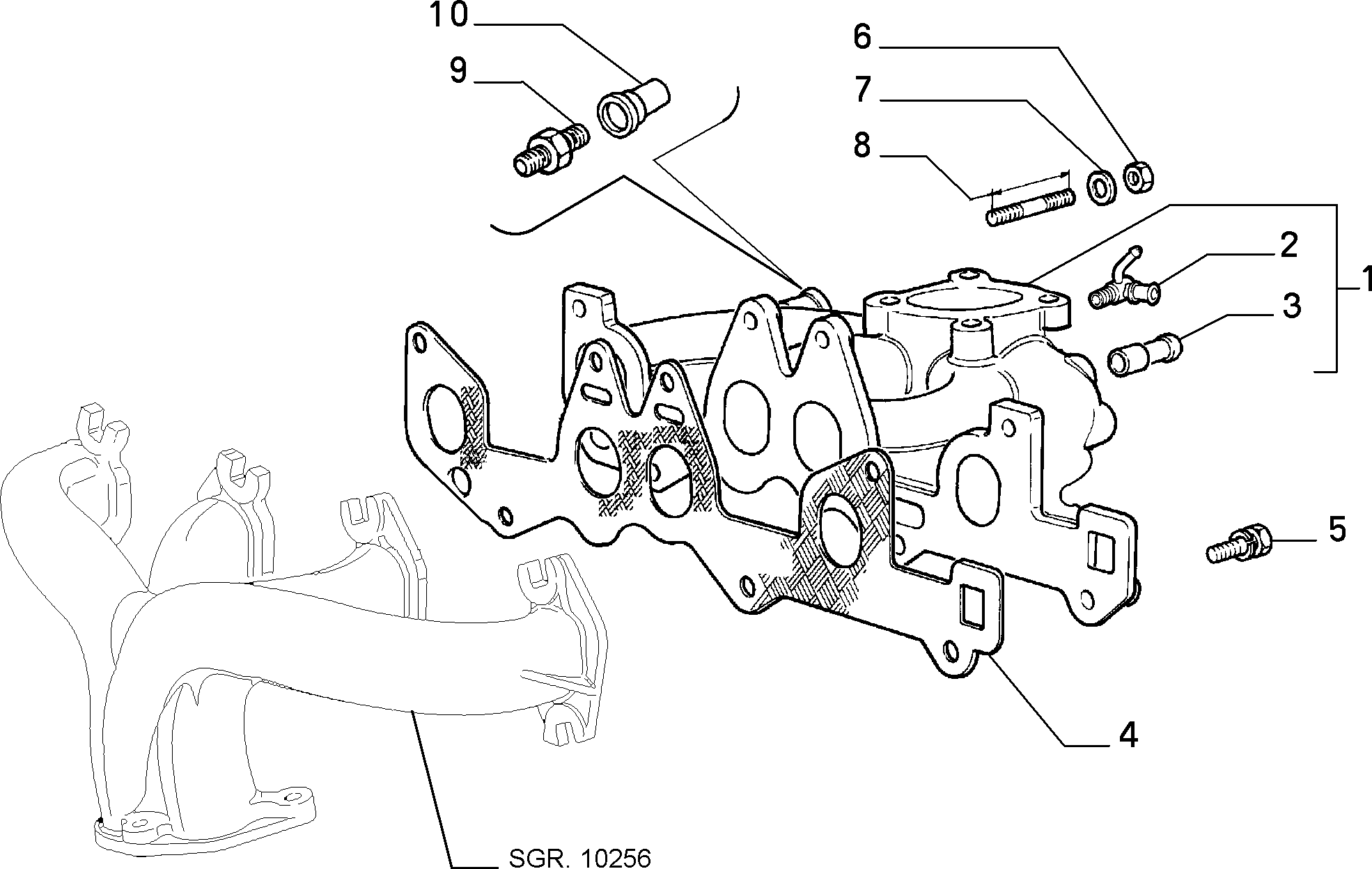 Lancia 46477022 - Tunnistin, jäähdytysnesteen lämpötila www.parts5.com