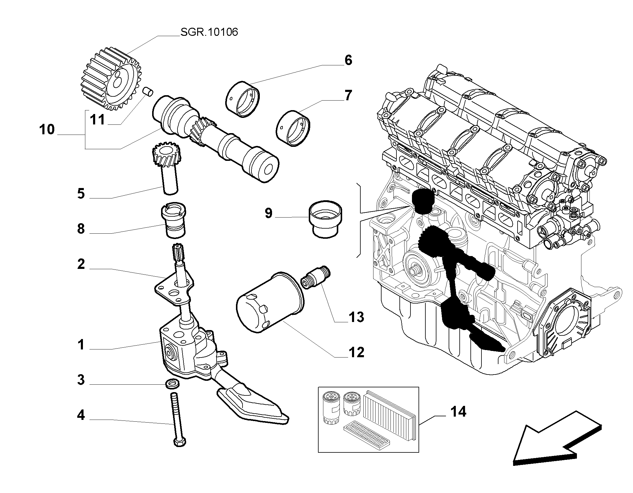 FIAT 71754569 - Öljynsuodatin www.parts5.com