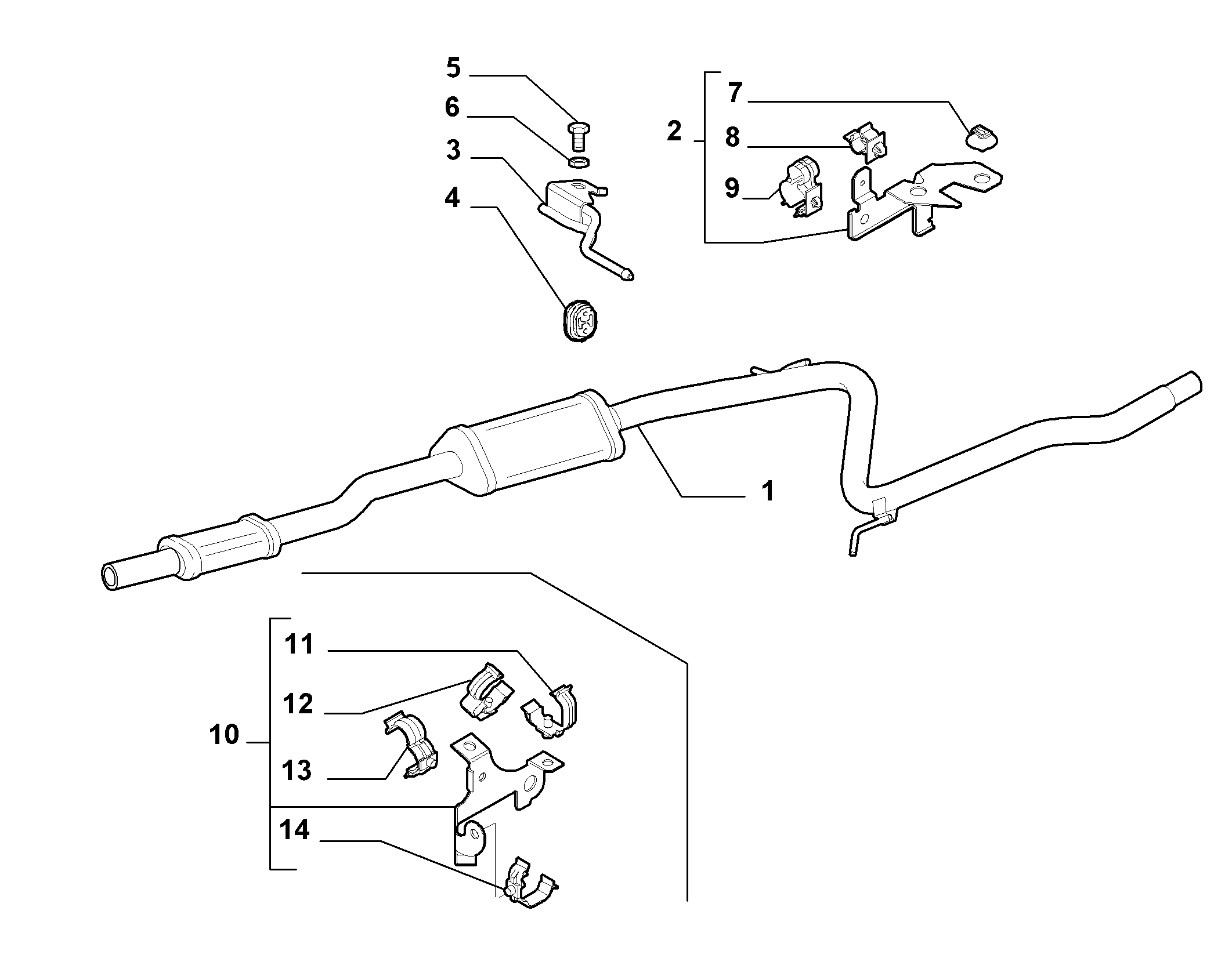 FIAT 7798284 - Čahura ležaja, stabilizator www.parts5.com