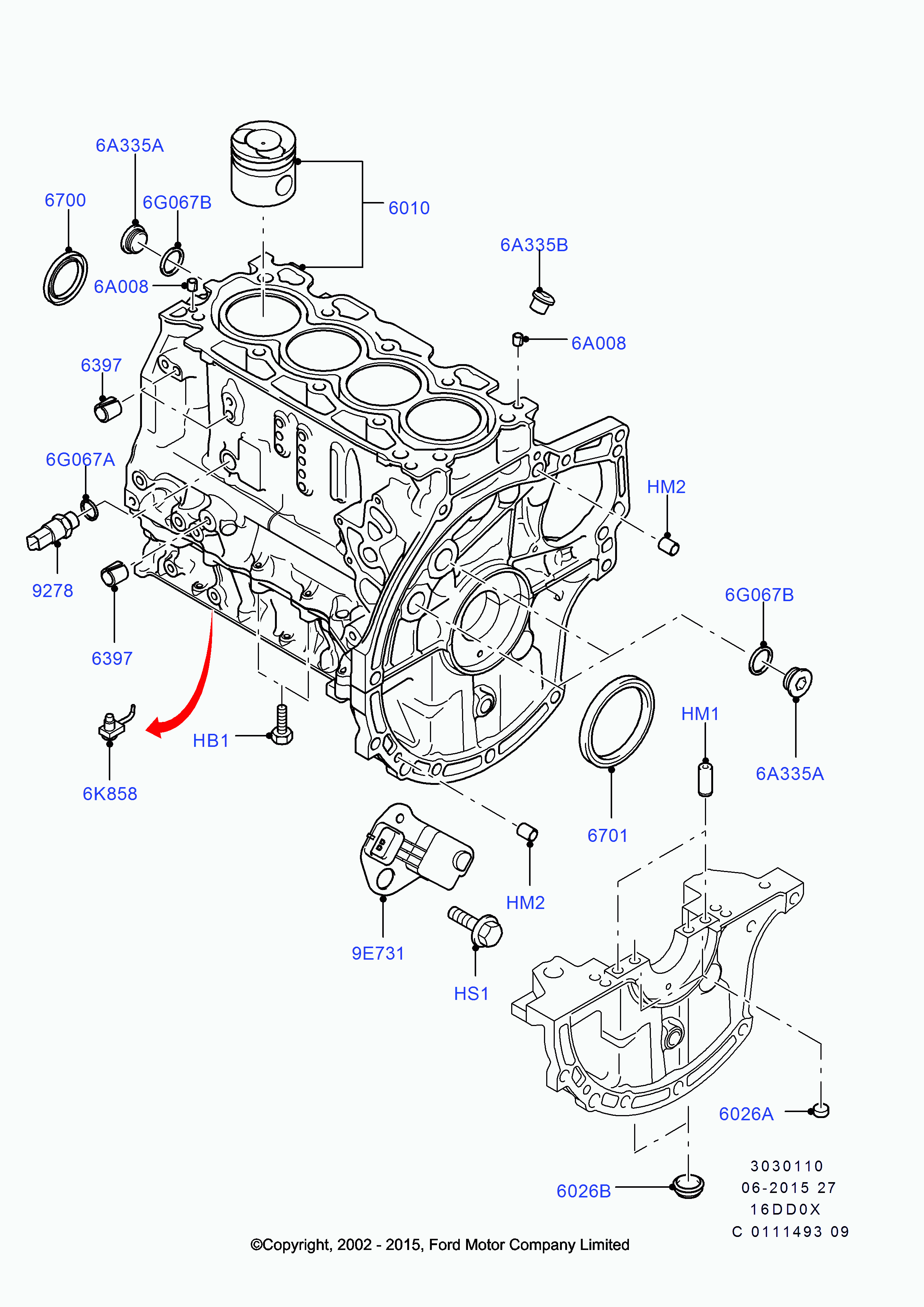 FORD 1 517 990 - Andur, väntvõll www.parts5.com