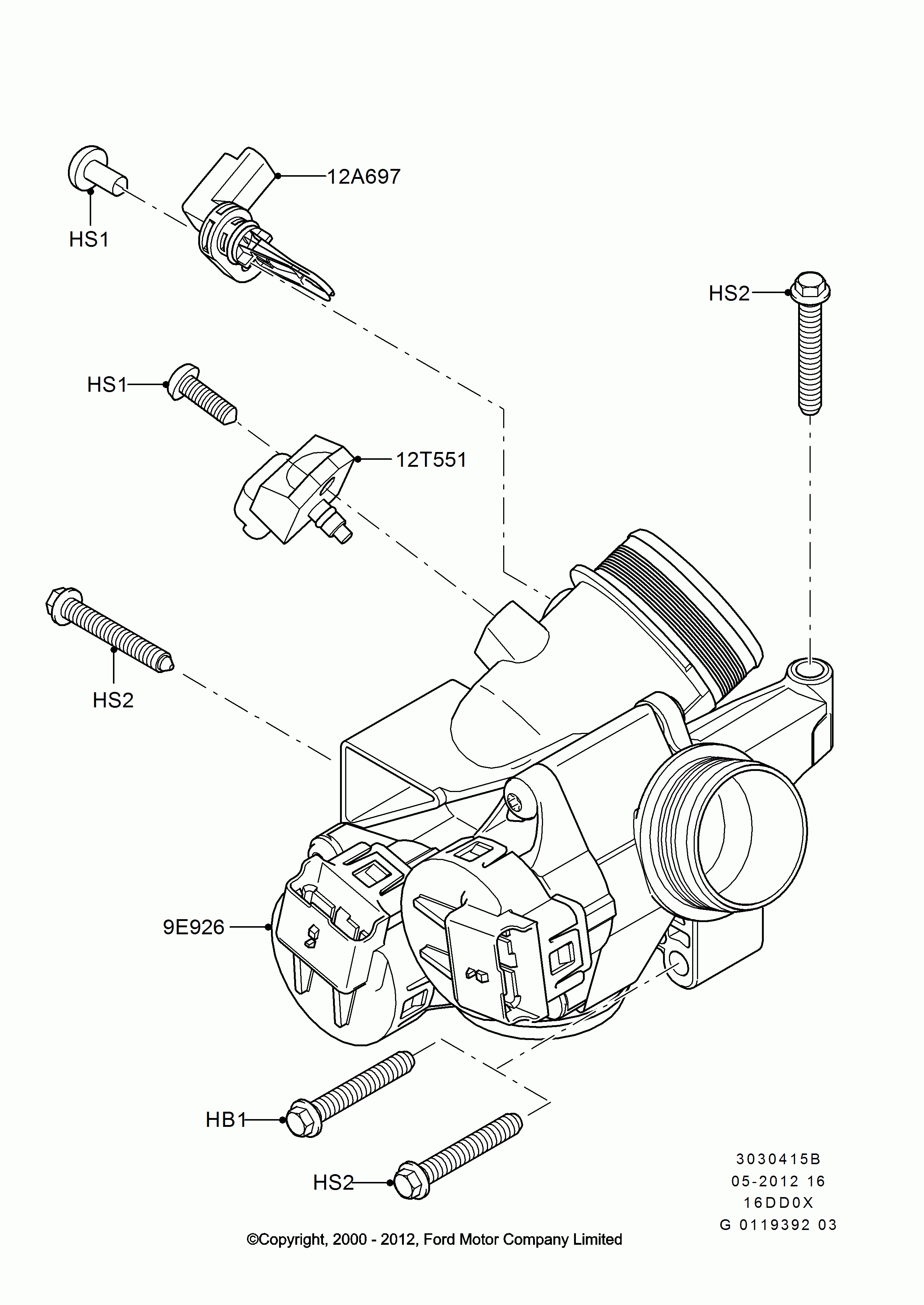 FORD 1 530 145 - Sensor, intake air temperature www.parts5.com