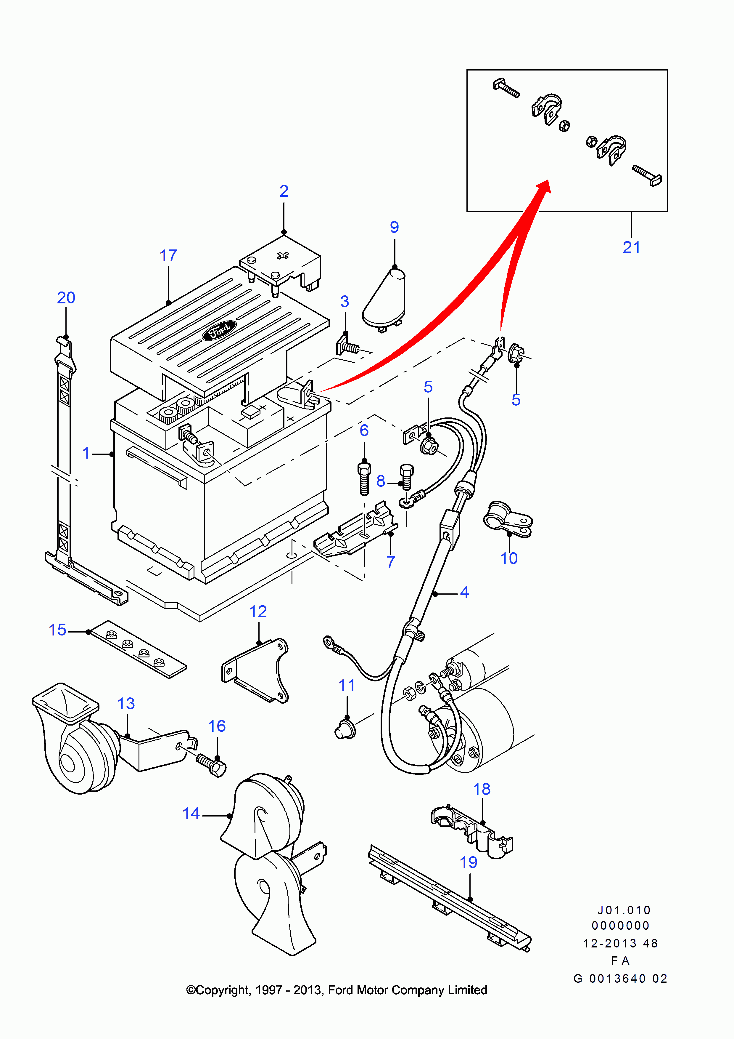 FORD 1863093 - Battery parts5.com