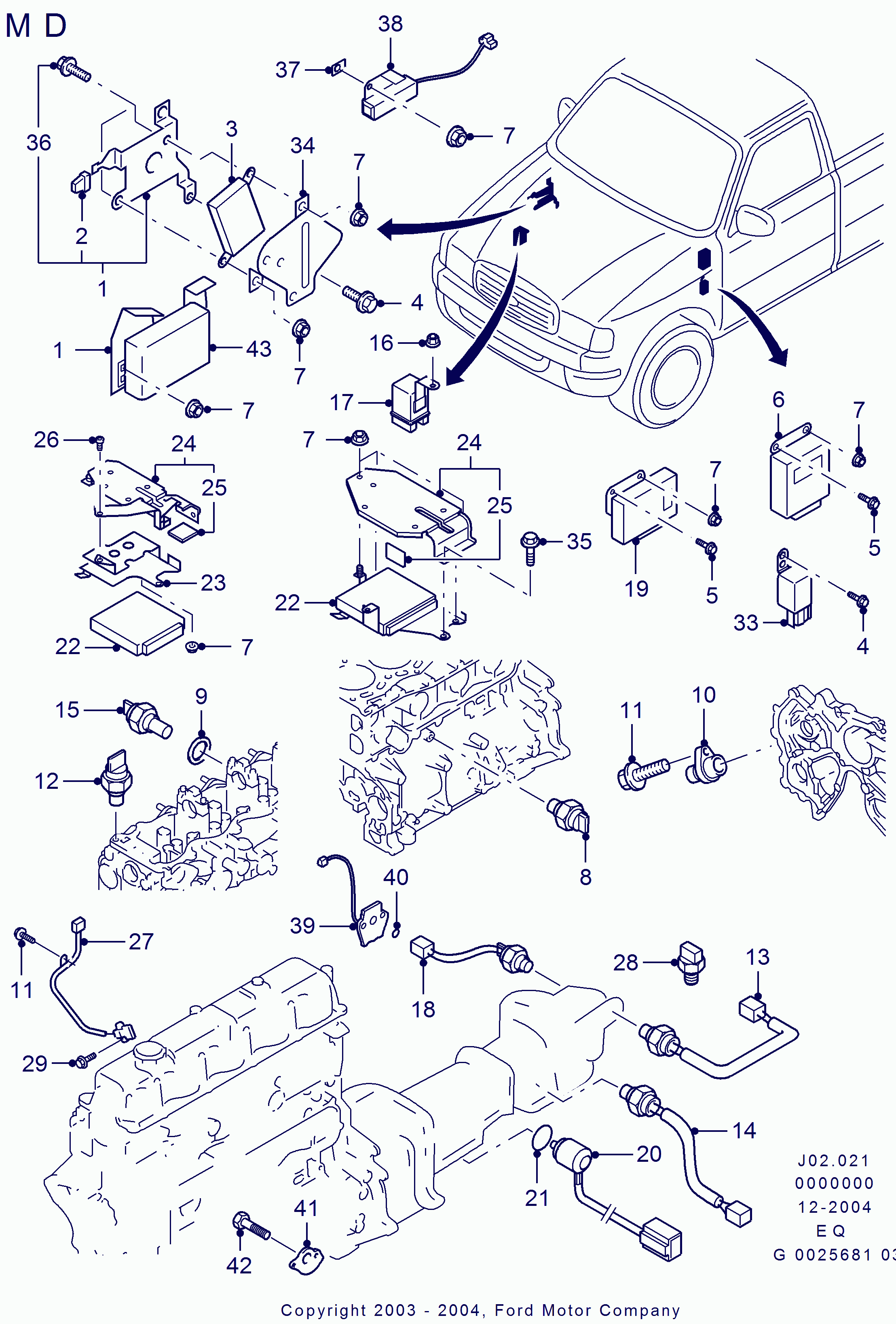 FORD 3 601 374 - Sensor, coolant temperature www.parts5.com