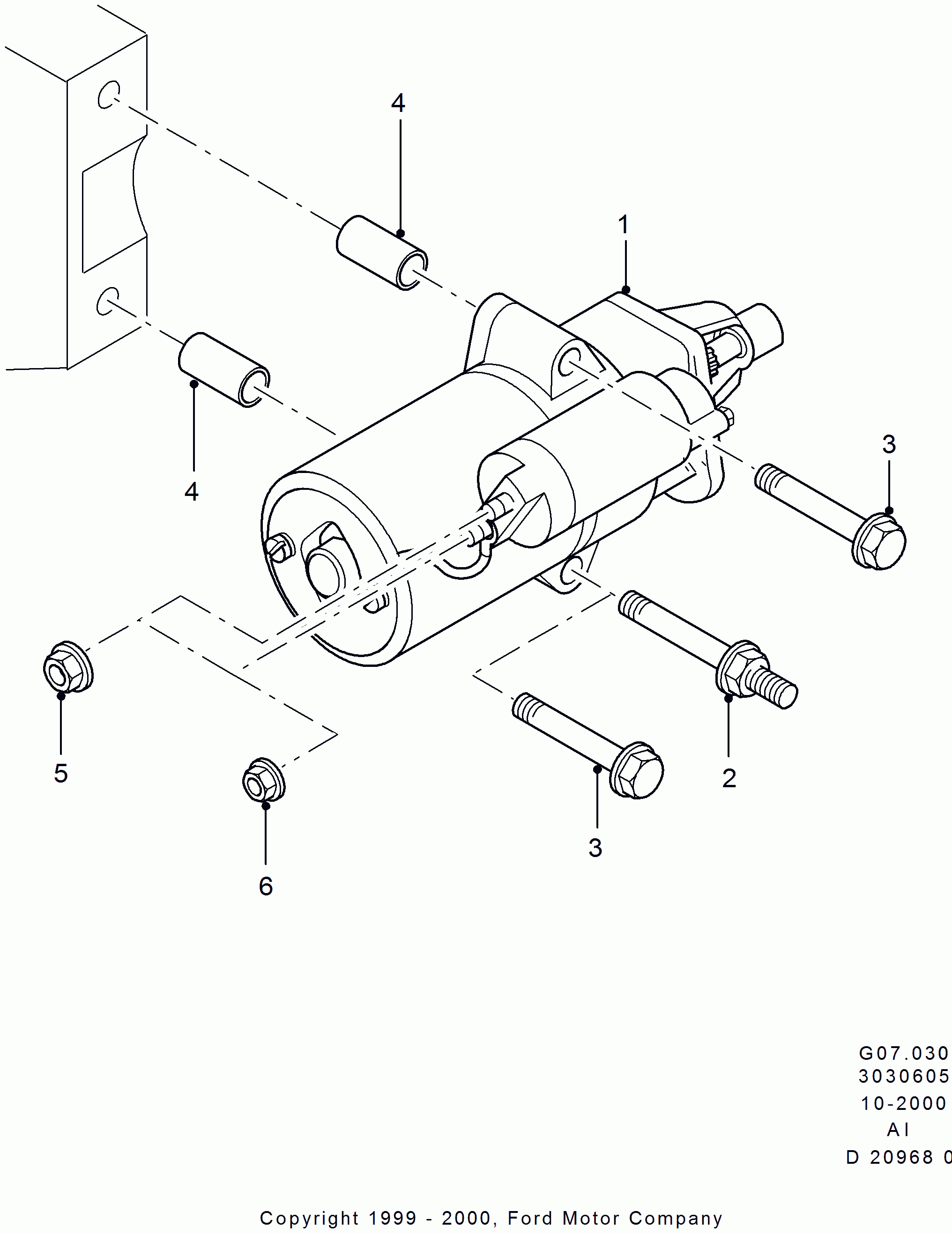 FORD 1 449 615 - Démarreur www.parts5.com