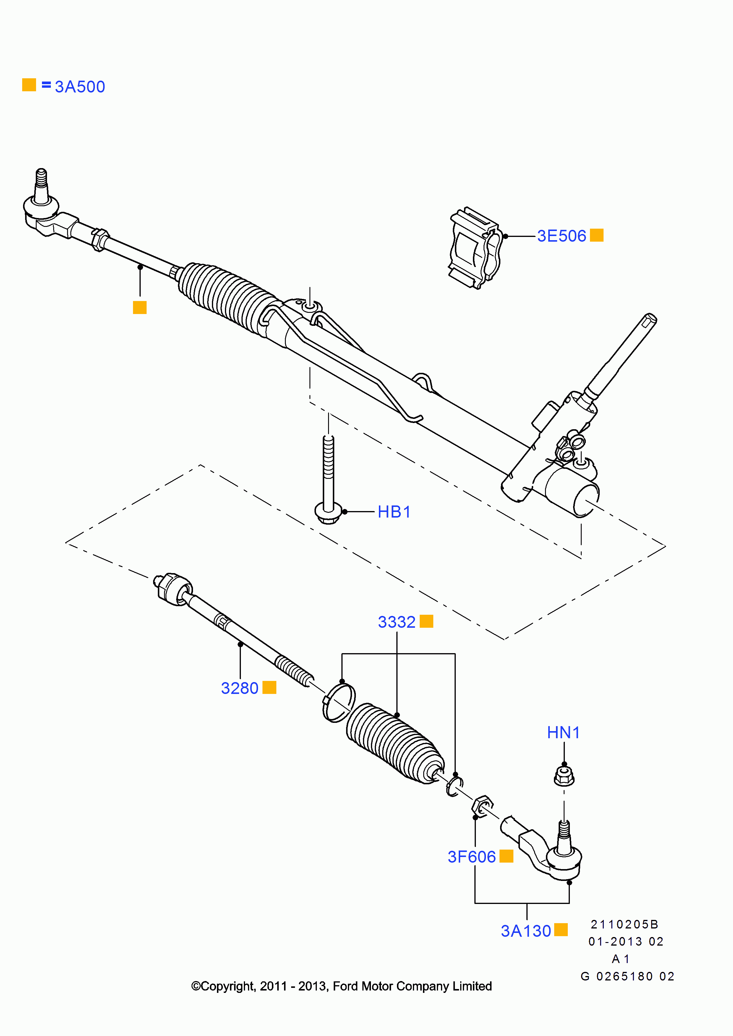 FORD 1596574 - Осевой шарнир, рулевая тяга www.parts5.com