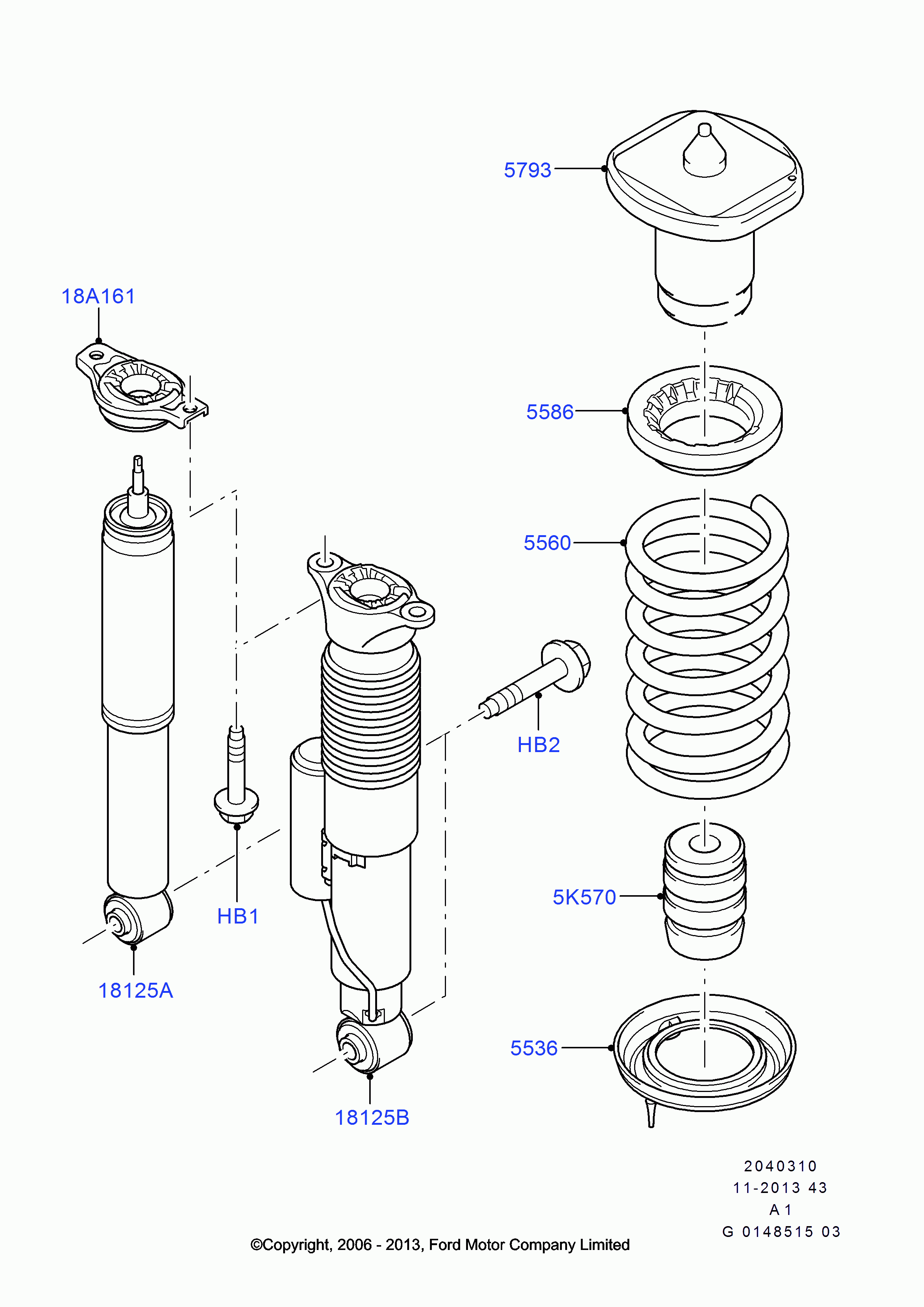 FORD 1746172 - Αμορτισέρ www.parts5.com