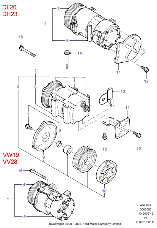 AUDI 1458685 - Compresseur, climatisation www.parts5.com