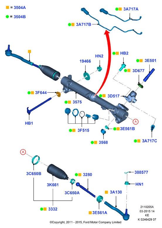 FORD USA 1 775 547 - Articulatie axiala, cap de bara www.parts5.com