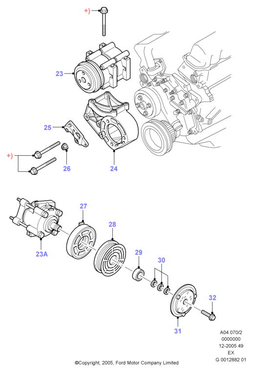 Cummins 3943348 - V-Ribbed Belt www.parts5.com