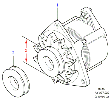 FORD 1 406 047 - Alternator www.parts5.com