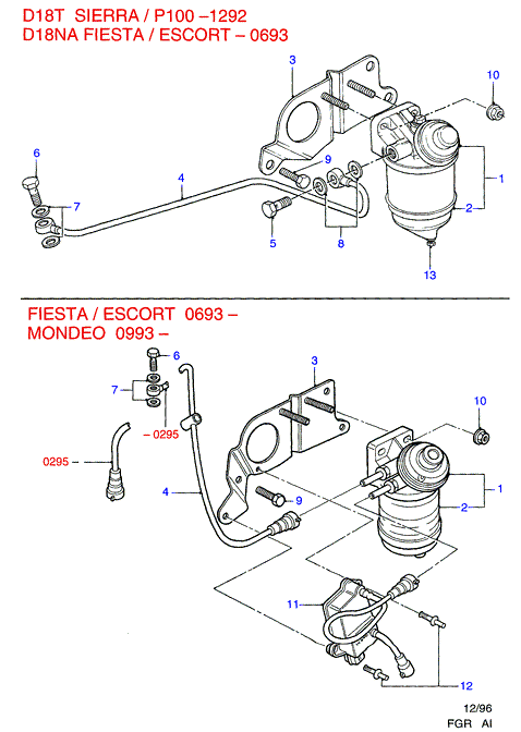 FORD 2116723 - Filtro combustible www.parts5.com